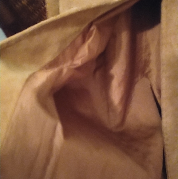 Tan Suede Long jacket - Picture 6 of 10